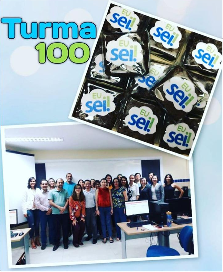 Turma número 100: treinamento de multiplicadores do SEI em Pernambuco
